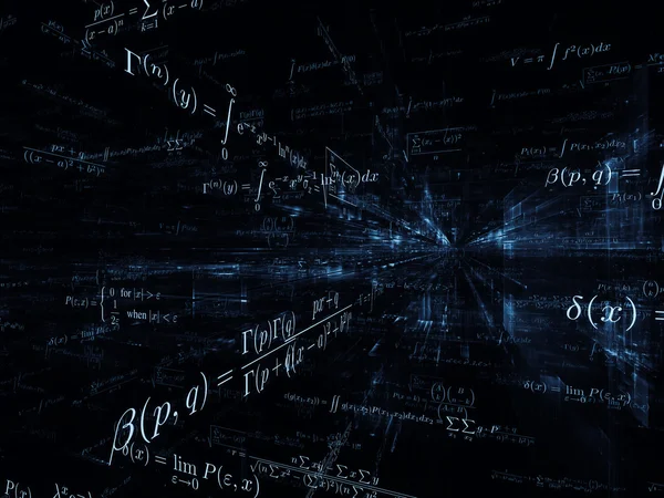 Matematyka metafora — Zdjęcie stockowe