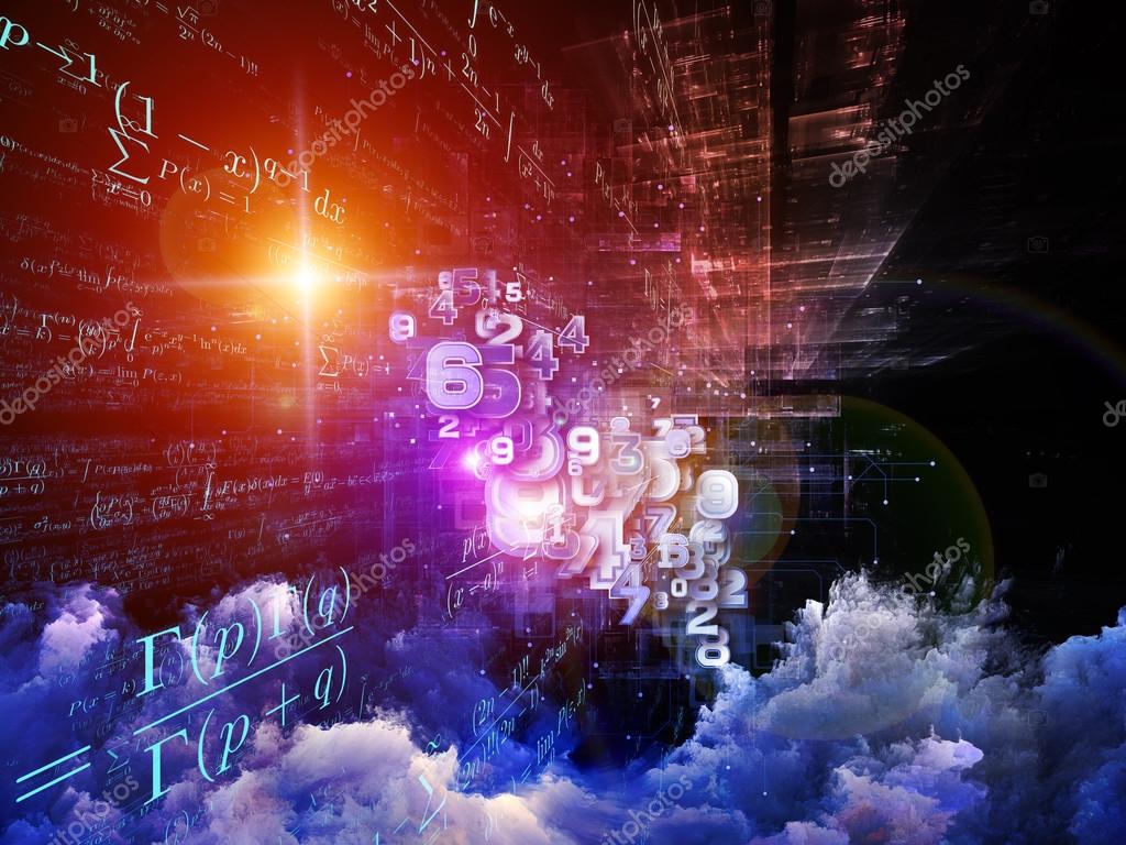 Mathematics Background — Stock Photo © agsandrew #26547989