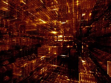 fraktal dünya soyutlama