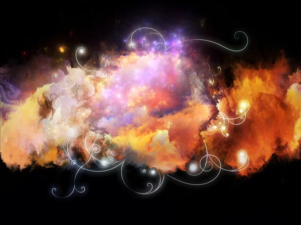 Dance of Design Nebulae — Stock Photo, Image