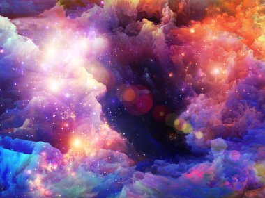 fraktal boya katmanları