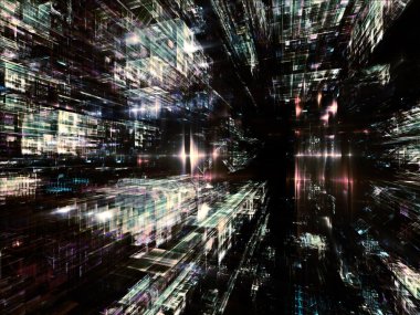 kentsel soyutlama boyalı