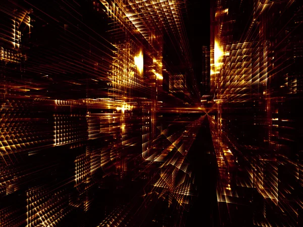 Energía de las dimensiones fractales —  Fotos de Stock