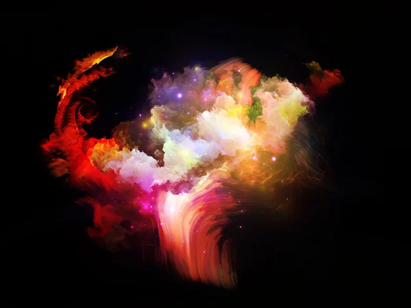 Conceptual Design Nebulae — Stock Photo, Image