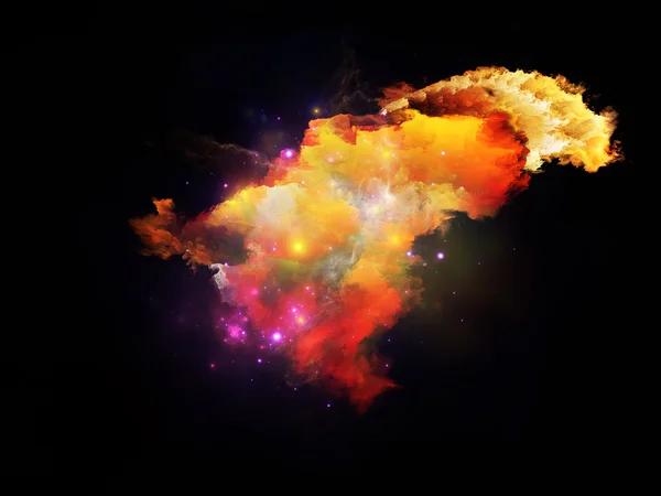 Colorful Design Nebulae — Stock Photo, Image