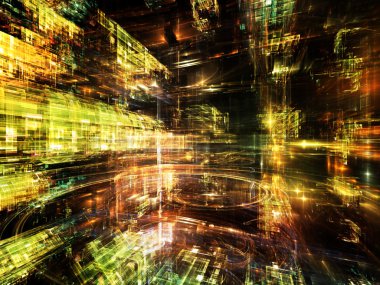 önceden in fractal dünya