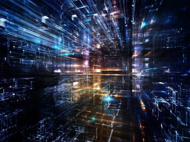 önceden in fractal dünya