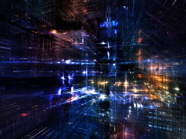 kentsel soyutlama boyalı