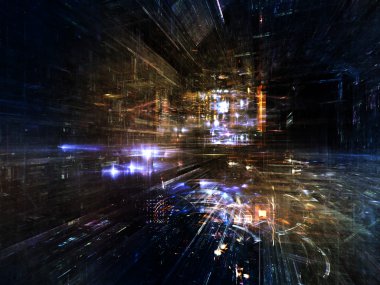 kentsel soyutlama boyalı