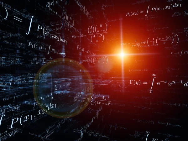 Matemática de Trabalho — Fotografia de Stock