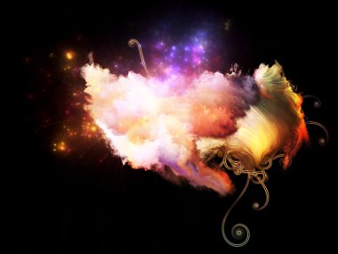 Tasarım bulutsulardan yaprakları