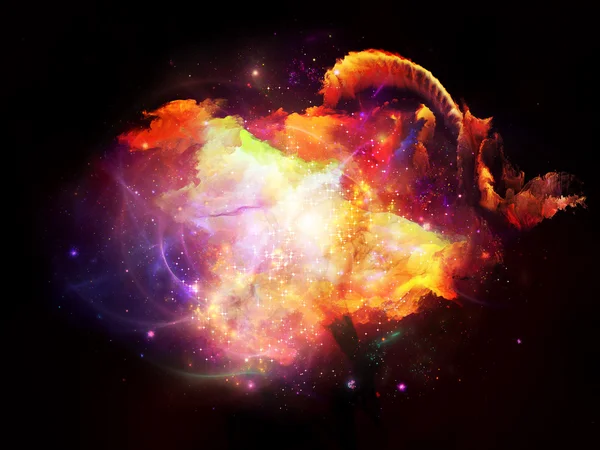 Colorful Design Nebulae — Stock Photo, Image