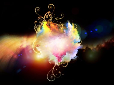 Tasarım bulutsular kompozisyon