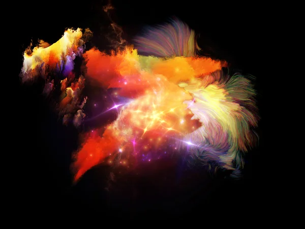 Unfolding of Design Nebulae — Stock Photo, Image