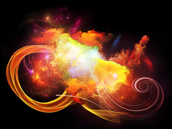 Design Nebulae Arrangement — Stock Photo, Image