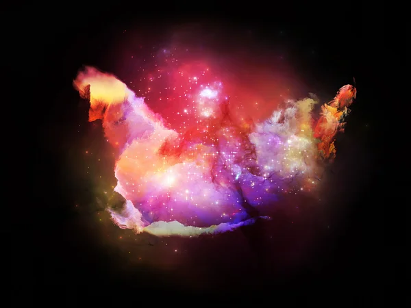 Luces de diseño Nebulosas — Foto de Stock