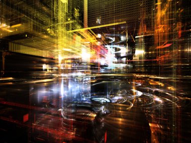 yol in fractal dünya