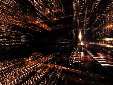 derinlik-in fractal dünya