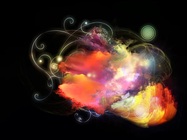 Diseño Arreglo de nebulosas — Foto de Stock