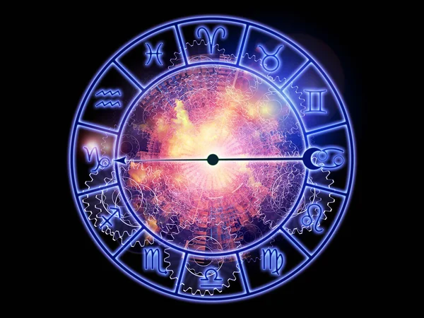 Utrymme i zodiaken — Stockfoto