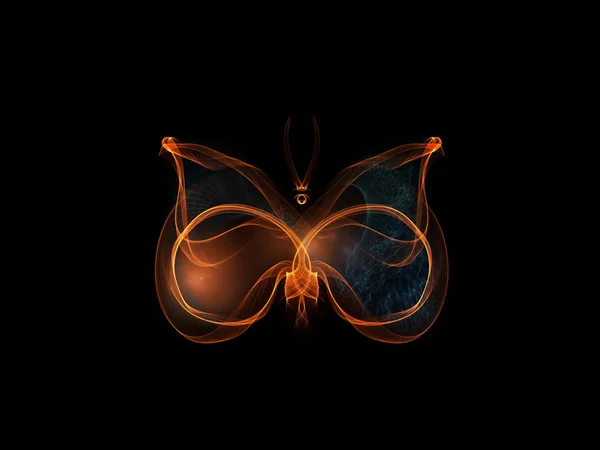 Elemento farfalla — Foto Stock