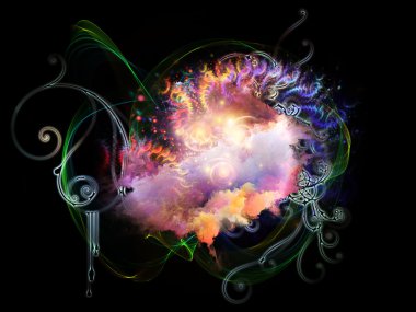 Tasarım bulutsulardan yaprakları