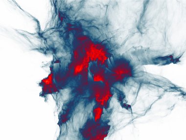 fraktal patlama görselleştirme