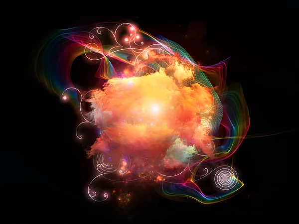 Design Nebulae Background — Stock Photo, Image