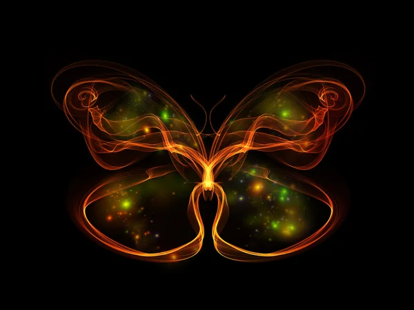 Elemento mariposa —  Fotos de Stock