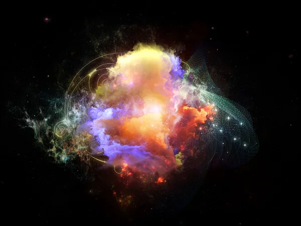 Călătorii pentru proiectarea nebuloaselor — Fotografie, imagine de stoc
