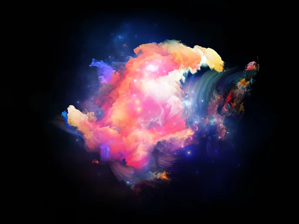 Unfolding of Design Nebulae — Stock Photo, Image