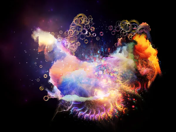 Dance of Design Nebulae — Stock Photo, Image