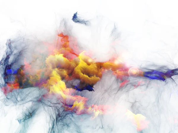Patlama büyüyen fractal — Stok fotoğraf