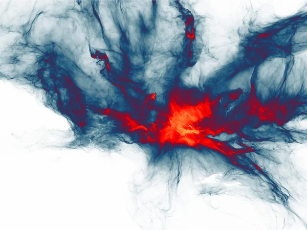 Explosión fractal metafórica — Foto de Stock