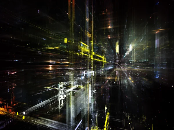 De levende wereld van fractal — Stockfoto