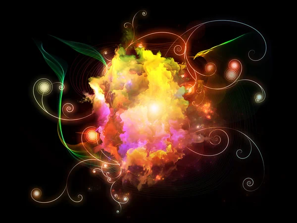 Unfolding of Design Nebulae — Stock Photo, Image
