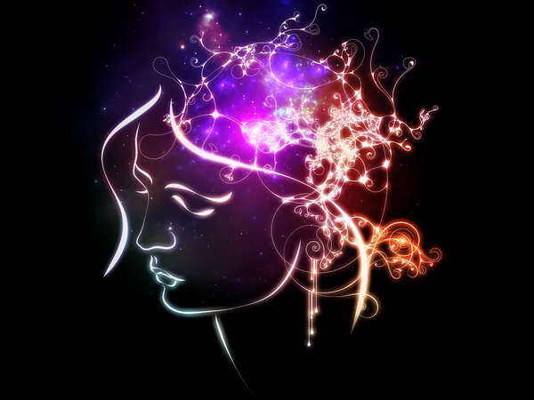 Lights of Inner Thoughts — Stock Photo, Image