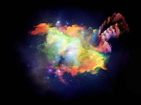 Design conceitual Nebulosas — Fotografia de Stock