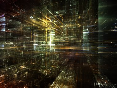 kentsel soyutlama boyalı