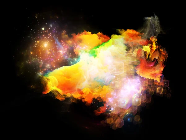 Dance of Design Nebulae — Stock Photo, Image