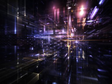 kentsel soyutlama boyalı