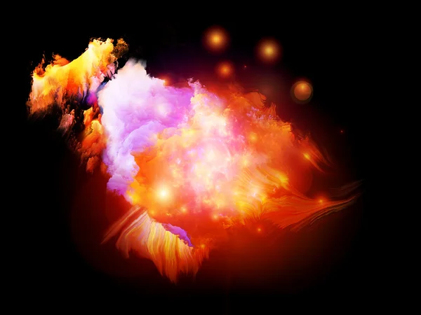 Unfolding of Design Nebulae — Stock Photo, Image