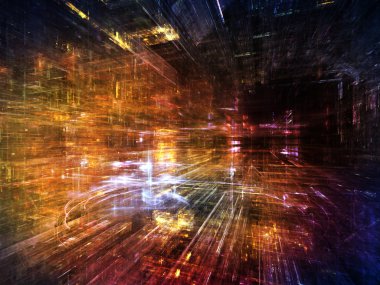 kentsel soyutlama boyalı