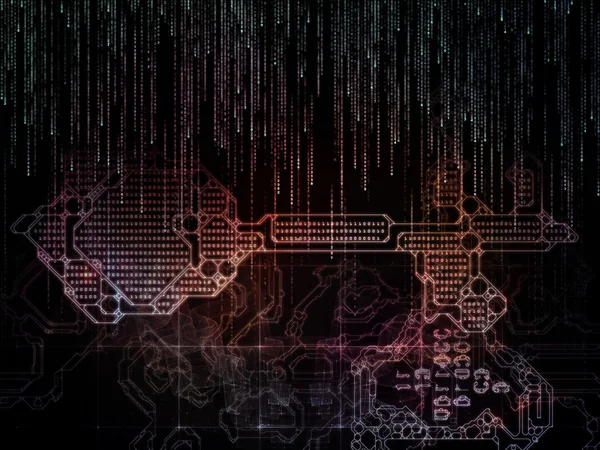 Código de clave numérica — Foto de Stock