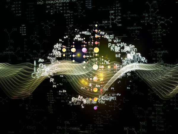 Composición química — Foto de Stock
