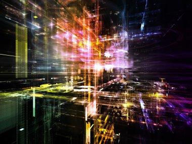 yol in fractal dünya