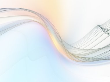 önceden in fractal dalgalar