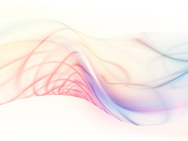 önceden in fractal dalgalar