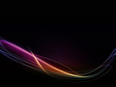 fraktal dalgaları arka plan