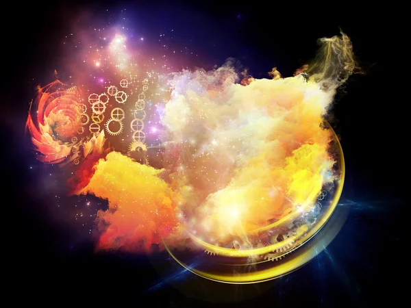 Design Nebulae Arrangement — Stock Photo, Image